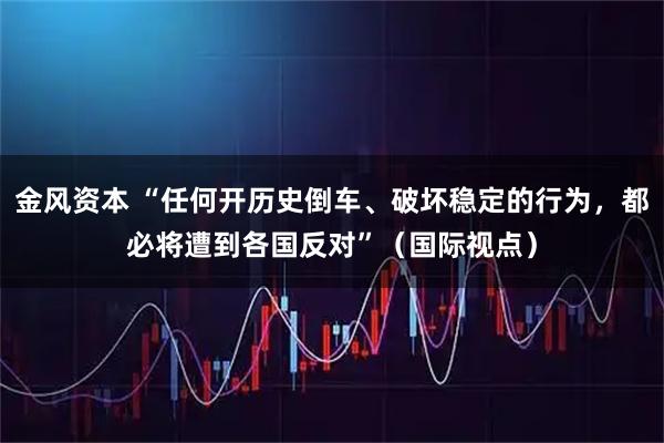 金风资本 “任何开历史倒车、破坏稳定的行为，都必将遭到各国反对”（国际视点）