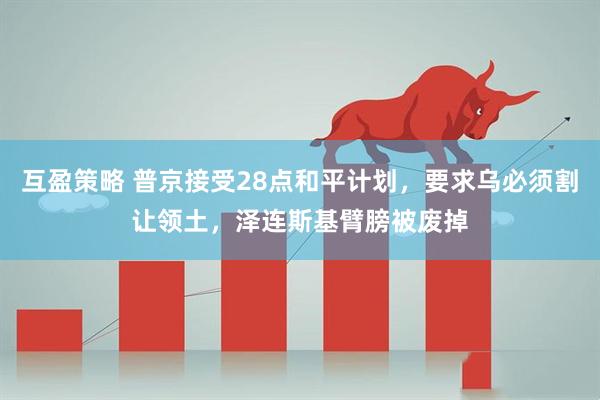 互盈策略 普京接受28点和平计划，要求乌必须割让领土，泽连斯基臂膀被废掉